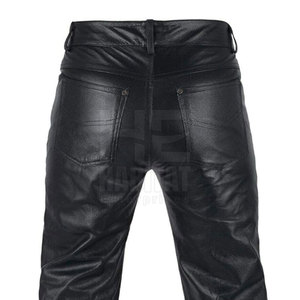 Pantalones de Cuero Genuino para Hombre, de Alta Calidad, Duraderos, Suaves y Cómodos para Adultos - Product Image 5