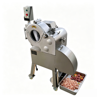 Automatische elektrische aardappel-, wortel-, radijs- en komkommer-snijmachine voor voedingsmiddelenfabrieken
