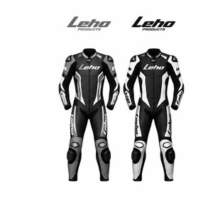 Traje de Motocicleta de Última Moda para Hombre, Traje de Cuero Personalizado para Carreras de Motos, Traje de Cuero para Motociclista - Product Image 1