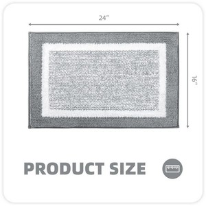Personalized Eco-friendly Luxury Cotton <b>Bath</b> <b>Mat</b> with Customized Design and Print Pattern at Low Price From Indian Supplier.. - Product Image 3