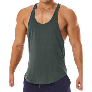 Camiseta sin mangas para hombre, ajustada, estilo musculoso, precio de fábrica, MOQ bajo, la más vendida - Product Image 5