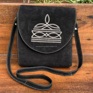 OEM célèbre marque 2025 Designer botte point daim cuir épaule sac à bandoulière femmes luxe sac à main à la mode sacs de selle - Product Image 3