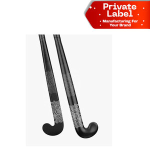 Classic Midi Bow Hockey <b>Stick</b> Black Green Carbon Composite Design Custom Print Blank Hockey <b>Stick</b> Black Green Team Sports Gear - Product Image 1