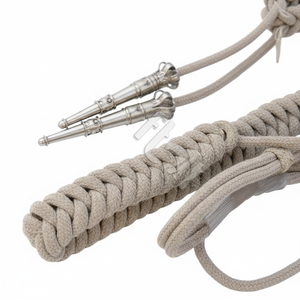 Chaqueta de Uniforme de Oficial de Alta Calidad de Fabricante Directo con Epaulettes Plateados y Cordón de Hombro Aiguillette - Product Image 2