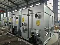 Système de refroidissement par air Refroidisseurs adiabatiques à ailettes en aluminium Refroidisseur à sec vertical Tour de refroidissement pour centre de données Refroidissement par immersion