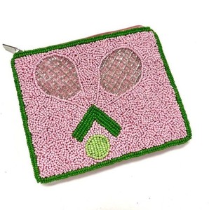 Monedero de mano vintage hecho a mano con cuentas, bolsa de viaje con cremallera, personalizado - Product Image 6