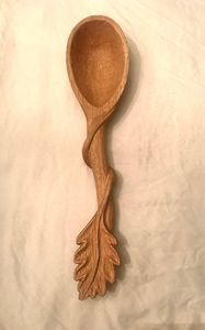 Vietnam Manufacturer Tree Wooden <b>Spoon</b> Red Pine Wood Carved Handle for Kitchen Cooking Serving Utensil Use - Product Image 3