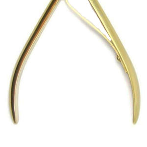 Alicates Profesionales para Extensiones de Cabello de Acero Inoxidable de Grado Quirúrgico Color Plateado con Dientes para Uso Comercial Ariston - Product Image 3