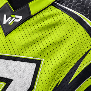 Uniforme de football américain pour hommes WARPRO Elite, maillot sublimé à col en V, manches courtes, ajusté, évacuant l'humidité, toutes saisons - Product Image 6