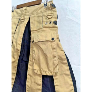 Kilts utilitaires écossais de mode pour hommes, couleur kaki et noir, traditionnels 2026 - Product Image 6