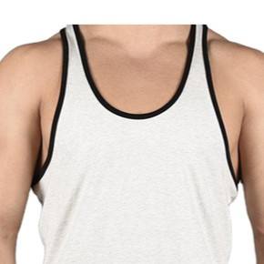 Camiseta sin Mangas para Hombre Exoro Apparels, Totalmente Personalizada, Cuello Redondo, Transpirable, Ligera, Tela de Poliéster/Algodón, Diseño Único, Ajuste Perfecto - Product Image 2