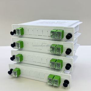 สายเคเบิลใยแก้วนำแสงประสิทธิภาพสูง G657A1กล่องแยกสายไฟเบอร์ออปติก1X2 sc/apc ปลั๊กอิน4.5dB การสูญเสียการแทรก55dB การสูญเสียผลตอบแทน - Product Image 4