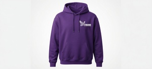 Sweat-shirt à capuche personnalisé Aigle Féroce Noir Oversize Streetwear Décontracté Athlétique Homme Femme Vente en Gros OEM - Product Image 2