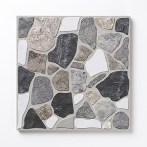 Carrelage de sol en porcelaine robuste 16x16 12mm antidérapant, design moderne pour parking extérieur, référence 6091, pour entrepôt et atelier - Product Image 4
