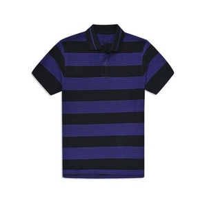 เสื้อโปโลผู้ชายผ้าฝ้าย 100% ปี 2026 ขายส่ง พร้อมปักโลโก้ตามสั่ง แขนสั้น พิมพ์ลาย ลายทาง ดีไซน์ลำลองสำหรับฤดูร้อน - Product Image 1