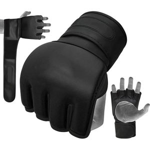Gants de cyclisme unisexes sans doigts, antidérapants, absorbant les chocs, respirants - Product Image 3