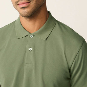 Camisa de Hombre de Alta Calidad OEM, Talla Grande, Lona Sólida de Algodón, Estilo Casual, Diseño de Verano, Holgada, Transpirable, de Manga Corta - Product Image 6