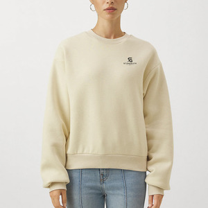 Sudadera Personalizada con Logo, Cuello Redondo, Unisex, de Algodón y Felpa, para Bordar o Imprimir, Uso Diario Informal de Invierno, OEM - Product Image 1