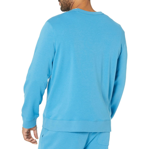 Sweat à capuche oversize pour homme en coton 100% uni et coloré avec logo frontal - Tissu épais écologique respirant doublé personnalisé - Product Image 5