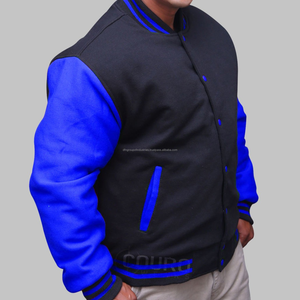 Conjunto de chaqueta Varsity de lana de la mejor calidad, equipo de entrenamiento transpirable de secado rápido para chaquetas Varsity Unisex de invierno - Product Image 3
