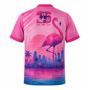 Camiseta de Fútbol Estilo Los Ángeles 2026, Camiseta de Fútbol para Fanáticos de Sunset City, Transpirable, Sublimada, Personalizada - Product Image 4