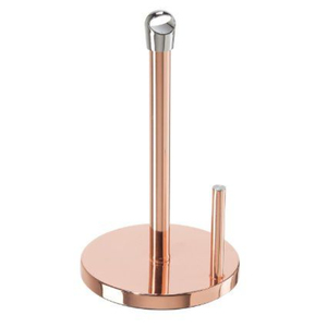 Luxury Modern Gold Paper Towel Holder For Stainless Steel <b>Standing</b> Kitchen Roll Holder With <b>Weighted</b> Non Slip Base For Sale - Product Image 3