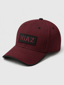 Gorra de Béisbol Bordada MIAZ Color Granate, 6 Paneles, Ajustable, Unisex, Casual, Transpirable, Impermeable, para Todas las Estaciones, Precio al por Mayor, Económica - Product Image 1