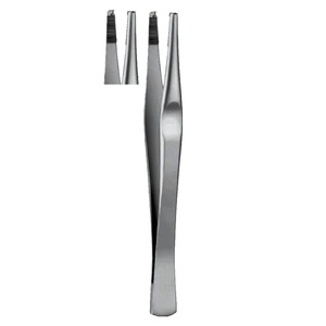 Pince à dissection manuelle en acier inoxydable HC-CL-188 à 1 ou 2 dents pour tissus chirurgicaux, certifiée STML Classe I, vente en gros - Product Image 3