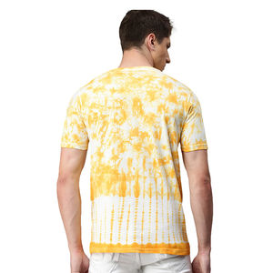 เสื้อยืดสตรีทแวร์ผู้ชาย คุณภาพสูง ผ้าฝ้าย เสื้อยืดฤดูร้อนผู้ชาย สีพื้น ดีไซน์คอกลม เสื้อผ้าลำลองคลาสสิกสำหรับผู้ชาย - Product Image 2