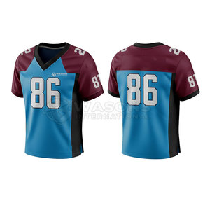 Maillot de football américain professionnel, design personnalisé, tissu respirant, vêtements de sport pour l'entraînement et les matchs - Product Image 2