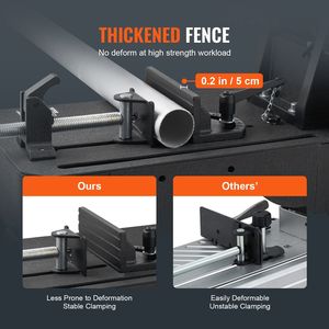 Troncatrice per Acciaio 2800W 1200RPM, Regolabile 0-45 Gradi, Lama da 14'/355mm per Taglio a Secco - Product Image 1