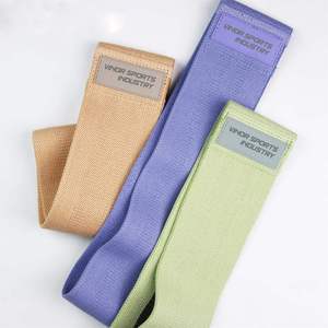 วงยางยืดออกกำลังกายสำหรับบริหารสะโพก ทำจากผ้าโพลีเอสเตอร์ สำหรับฝึกความแข็งแรง ทนทาน เหมาะสำหรับการออกกำลังกาย - Product Image 4