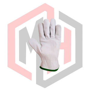 Gants de travail en cuir de chèvre professionnels pour la manutention, anti-coupure, anti-chaleur, antidérapants, antistatiques, de sécurité - Product Image 3