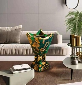 Quemador de Incienso Indio de Resina de Madera Verde de Lujo con Aroma a Anís Estrellado, Hecho a Mano, Ecológico, Porta Incienso Aromático, Decoración Moderna para el Hogar - Product Image 1
