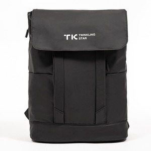 Casual Fashion Leather Film <b>Backpack</b> <b>Large</b> Capacity Laptop Bag Black Daily Bag - Product Image 1