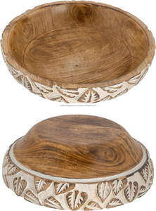Wholesale Price Premium Quality Solid <b>Mango</b> <b>Wood</b> Serving <b>Bowl</b>/ Wooden Handmade <b>Bowl</b> for Home Restaurants & Hotel By FWE - Product Image 3