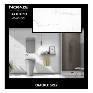 Carrelage aspect marbre Statuario haute brillance, carrelage de sol en porcelaine polie 60x120cm pour salon moderne - Product Image 2