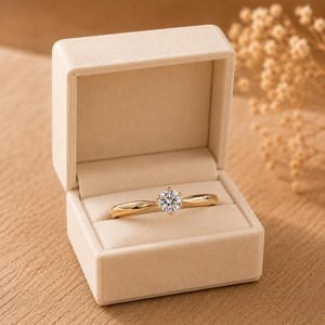 <b>Fine</b> <b>Ring</b> IGI Certified Round Cut Lab Grown Diamond 10K 14K 18K Solid Gold Solitaire Engagement <b>Ring</b> DEF Color VS VVS Clarity - Product Image 6