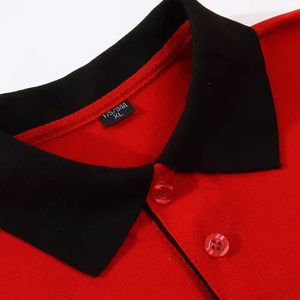 Polo classique pour homme en coton doux, respirant, coupe ajustée, logo personnalisé, vêtements décontractés à manches courtes, qualité supérieure pour l'été - Product Image 3