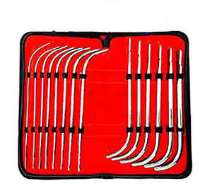 Juego de Dilatadores Uretrales de Acero Inoxidable de 12 Piezas, Juego de Instrumentos de Urología para Uso Quirúrgico de EndoChoice Medical - Product Image 2