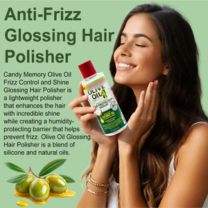 Suero Capilar con Protección Térmica de Aceite de Oliva, Anti-Frizz, Brillo Sedoso, Cruelty-Free, Unisex, para Peinado Térmico, Anti-Caída del Cabello - Product Image 6