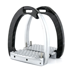 Nouveaux Étriers de Sécurité pour l'Équitation et les Courses Hippiques, Absorbant les Chocs, Légers, en Aluminium et Acier Inoxydable, 12 cm, Emballage Personnalisé - Product Image 3