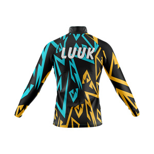 Proveedor de Maillots de Ciclismo Personalizados, Ropa de Ciclismo Transpirable con Protección UV, Impresión Sublimada, Producción al por Mayor OEM ODM - Product Image 2
