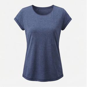 เสื้อยืดผู้หญิงคุณภาพสูง ขายดี แขนสั้น ทรงหลวม ราคาส่งจากโรงงาน สีตามสั่ง เสื้อยืดลำลองพรีเมียม - Product Image 1