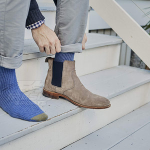 <b>Men's</b> Everyday <b>Socks</b> Breathable Stretch Knit Moisture Control Crew <b>Socks</b> <b>For</b> Walking Travel <b>Work</b> And Casual Activities - Product Image 6