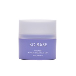 [ECOSMEC] SO BASE คอลลาเจน โนวอช ครีมมาส์กแพ็ค  แบบกระปุกบดสดใหม่ มาส์กหน้าสำหรับใช้ทุกวัน - Product Image 1