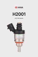 Nuevo Inyector de GLP HANA H2001, Mejora la Eficiencia, Tiempo de Inyección Preciso, Funcionamiento Estable para Diferentes Sistemas de Combustible, Metálico