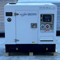 Groupes électrogènes diesel à aimant permanent silencieux 10kVA 15kVA 18kVA 20kVA 25kVA 30kVA, monophasés/triphasés, refroidis par eau