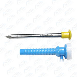 Cánula de Insuflación Uterina Laparoscópica Rubin, Acero Inoxidable, Reutilizable, Instrumento Quirúrgico Duradero para Uso Hospitalario en Ginecología - Product Image 1