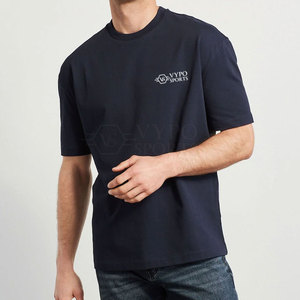 T-shirt Homme Respirant Écologique 100% Coton Design Épuré Tissu Extensible Coupe Classique Motif Uni Lavé Parfait pour l'Été - Product Image 4